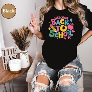 Welcome Back To School T-Shirt, Fun Back To School TShirt, Cute School Shirt